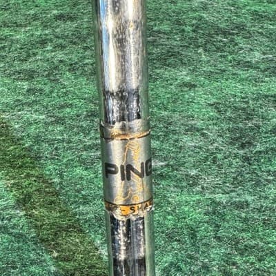 Vintage Ping Eye 2+ 9 Iron Red Dot Pitching Wedge Right Hand Steel Made in USA - Thumbnail 6