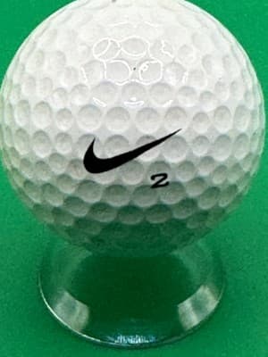 Nike TA2 SPN Golf Ball Progress Energy Logo Collectible White 2 Piece Vintage - Thumbnail 4