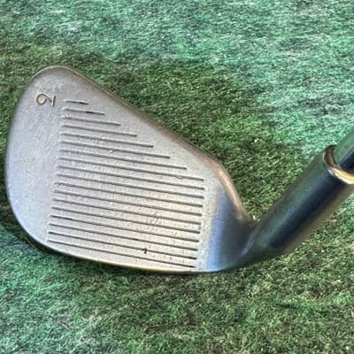 Vintage Ping Eye 2+ 9 Iron Red Dot Pitching Wedge Right Hand Steel Made in USA - Thumbnail 2