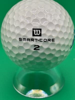 Wilson Smart-Core 2 Golf Ball Winged Foot Logo Professional Distance Collector - Thumbnail 3