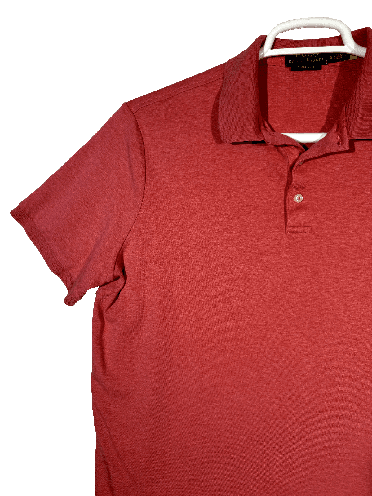 Polo Ralph Lauren Men’s Pima Soft‑Touch Polo Shirt L Big‑&‑Tall “Flesh Pony” - Thumbnail 4