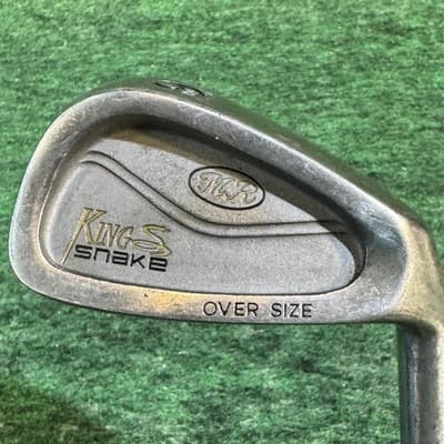 King Snake Oversize 6 Iron Golf Club Steel Shaft Cavity Back Golf Pride Grip - Image 1