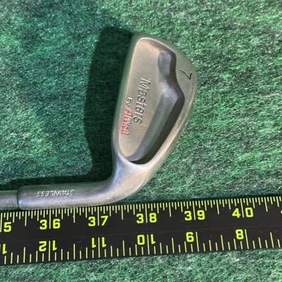 Allied Masters 7 Iron Radius Sole Stainless True Temper TT Lite Stiff Steel - Thumbnail 5