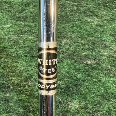 Odyssey White Steel #5 Mallet Putter Mens Golf Club SuperStroke Traxion Grip - Thumbnail 7