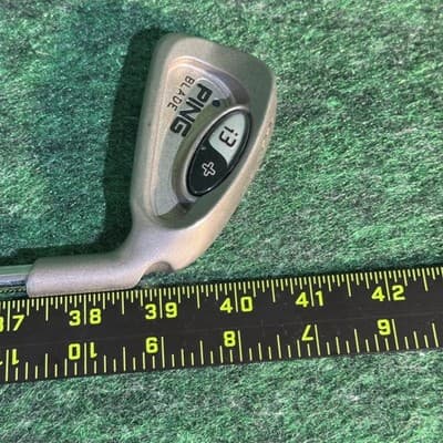 Ping i3+ Blade 3 Iron Mens RH True Temper Steel Stiff Flex Blue Dot USA Golf - Thumbnail 5