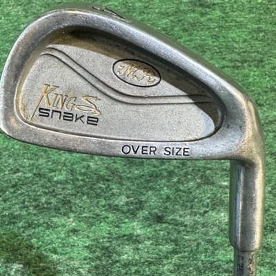 King Snake Oversize 4 Iron True Temper Dynalite Steel Cavity Back Golf Pride - Image 1