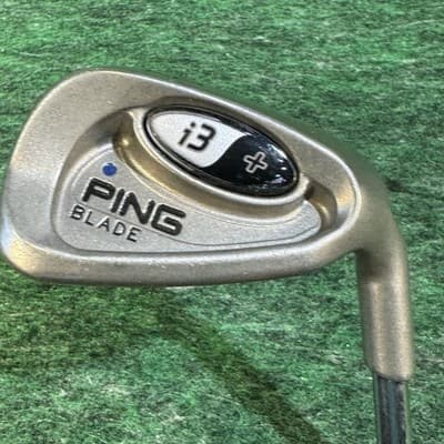 Ping i3+ Blade 9 Iron Blue Dot Steel Shaft Golf Club PING Grip Single 6i i3 Plus - Image 1