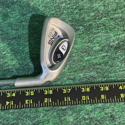 Ping i3+ Blade 9 Iron Blue Dot Steel Shaft Golf Club PING Grip Single 6i i3 Plus - Thumbnail 5