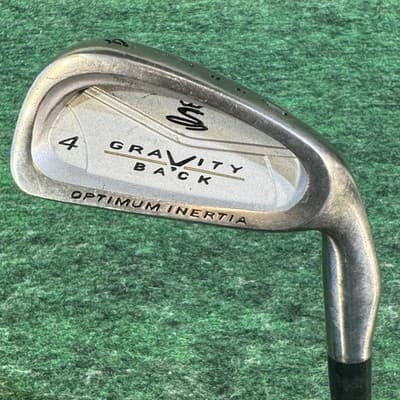 Vintage Cobra Gravity Back Optimum Inertia Irons 3-9 + 56° Sand Wedge Graphite - Thumbnail 11