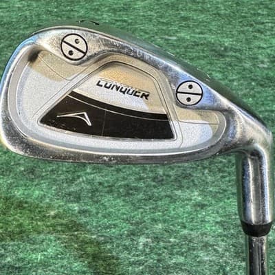 Acuity Conquer 4 Iron Golf Club Steel Shaft Mens Single Replacement Grip Cavity - Image 1