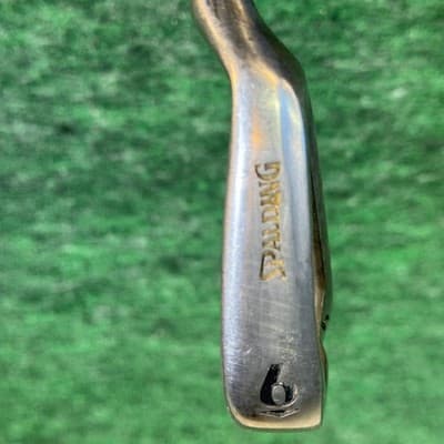 Spalding Molitor Oversize 6 Iron Stainless Regular Flex Steel Golf Club USA - Thumbnail 3