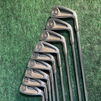 Custom Golf Iron Set 2-9 L PW Right Hand Steel Shaft Mens Champkey Grips Clubs - Thumbnail 2