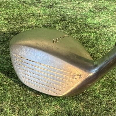 Vintage TaylorMade Pittsburgh Persimmon 7 Wood 27.5° Metalwood Golf Club USA - Thumbnail 2