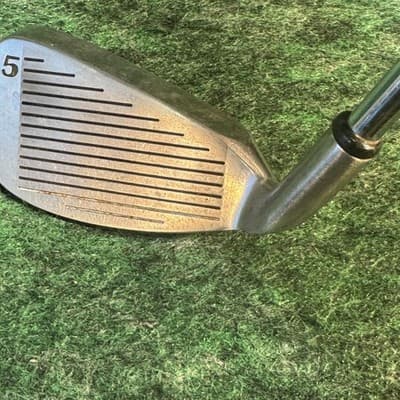 Canterbury Big Bursar 5 Iron Golf Club Right Hand Steel Shaft Adams Grip - Thumbnail 2