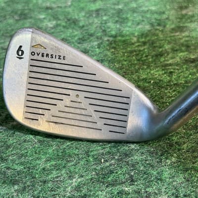 Spalding Molitor Oversize 6 Iron Stainless Regular Flex Steel Golf Club USA - Thumbnail 2