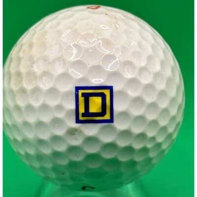 Square D Logo Golf Ball Used - Image 1