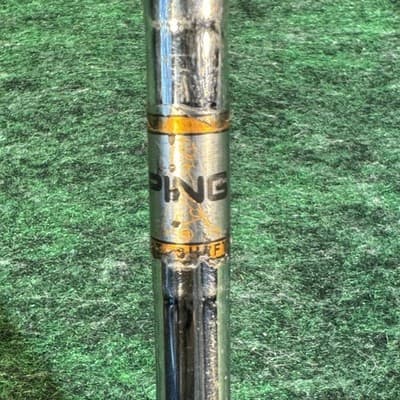 Vintage Ping Eye 2 6 Iron Red Dot Right Hand Steel Shaft Karsten USA Golf Club - Thumbnail 7