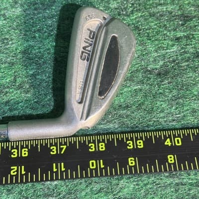 Ping S59 6 Iron Golf Club Steel Shaft Cavity Back Blade Black Ping Grip USA - Thumbnail 6