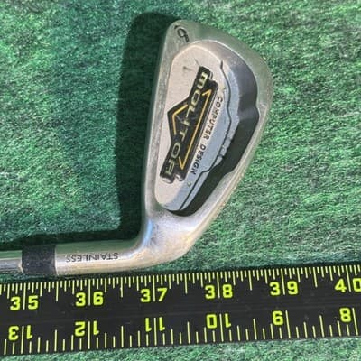 Spalding Molitor Oversize 6 Iron Stainless Regular Flex Steel Golf Club USA - Thumbnail 6