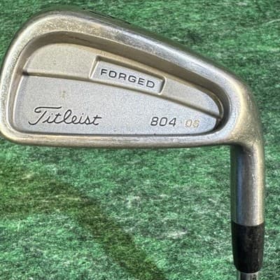 Vintage Titleist 804 OS Forged 6 Iron R-Flex Steel Shaft 38in Length Golf Club - Image 1