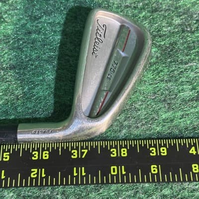 Titleist 775.CB Forged 6 Iron S-Flex Steel Shaft Mens Golf Club Cavity Back - Thumbnail 5