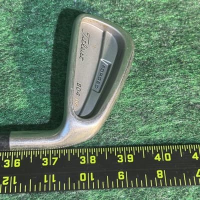 Vintage Titleist 804 OS Forged 6 Iron R-Flex Steel Shaft 38in Length Golf Club - Thumbnail 6