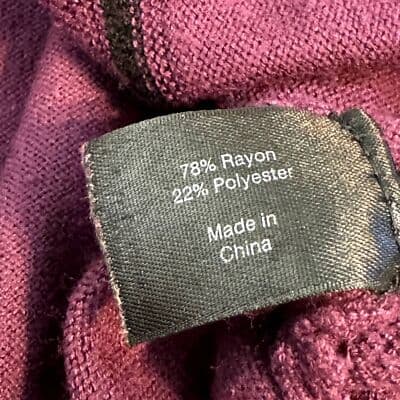 Lane Bryant Plus Plum Purple Long-Sleeve Pullover Top, Size 26 – Excellent - Thumbnail 3