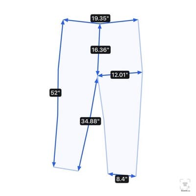 Levi's 550 Jeans Mens 40x32 Blue Medium Wash Relaxed Straight Denim Zip Fly - Thumbnail 10