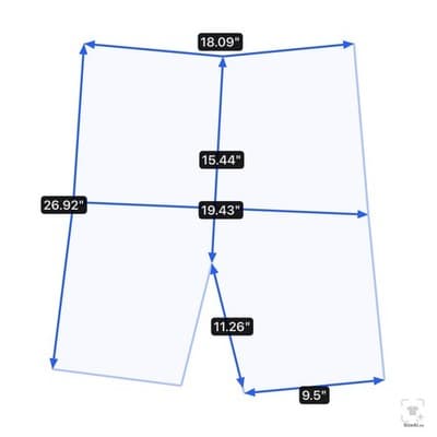 Dickies Shorts Mens 38 Blue Cargo Relaxed Fit Stretch Denim 11 Inseam Pockets - Thumbnail 11