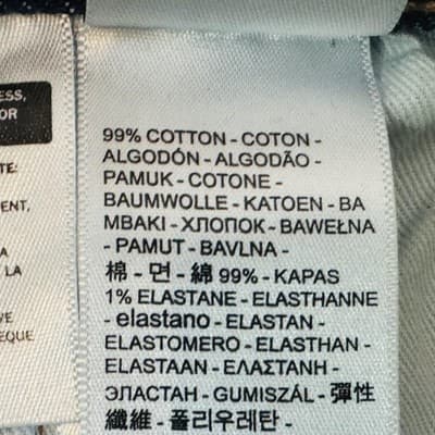 Vintage Levis 501 Jeans Mens 29x30 Blue Dark Wash Straight Denim Button Fly 90s - Thumbnail 8