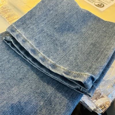 Levis 511 Jeans Mens 29x31 Blue Light Wash Slim Tapered Stretch Denim Mid Rise - Thumbnail 11