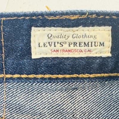 Vintage Levis 501 Jeans Mens 29x30 Blue Dark Wash Straight Denim Button Fly 90s - Thumbnail 11