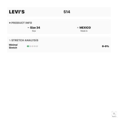 Levi's 514 Shorts Mens 34 Blue Bermuda Slim Straight 12 Inseam 5-Pocket - Thumbnail 12