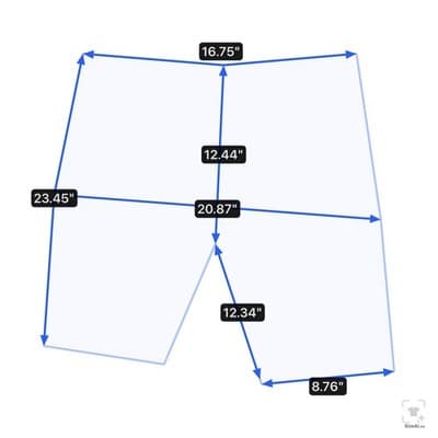 Levi's 514 Shorts Mens 34 Blue Bermuda Slim Straight 12 Inseam 5-Pocket - Thumbnail 11