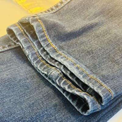 Levis 513 Jeans Mens 29x32 Blue Medium Wash Slim Straight Stretch Denim - Thumbnail 11