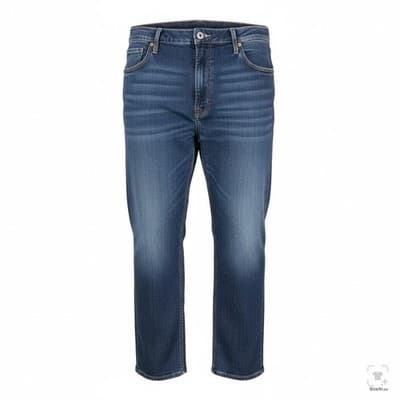 Levis 559 Jeans Mens 50x30 Blue Medium Wash Relaxed Straight Denim Zip Fly - Image 1