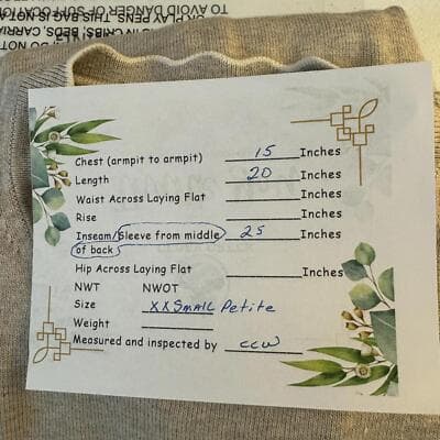 Banana Republic Petite Tan Scalloped-Neck Sweater, Size 0P Petite W 267 - Thumbnail 8