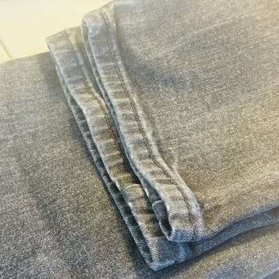 Levis Jeans Mens 30x30 Black Charcoal Wash Slim Tapered Stretch Denim Mid Rise - Thumbnail 8