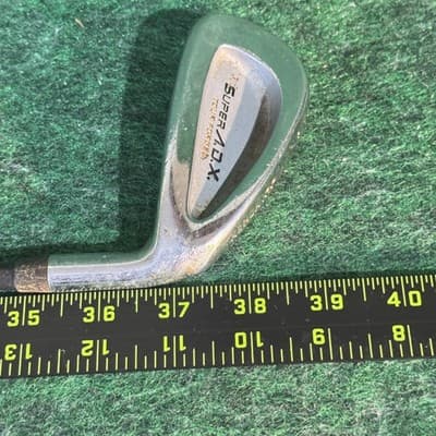 Yonex Super ADX Tour Forged 6 Iron Mens RH Stiff Graphite Japan Silver Golf Club - Thumbnail 5