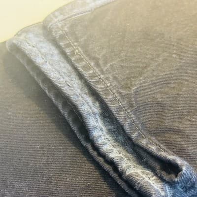 Vintage Levis 501 Jeans Mens 28x32 Black Acid Wash Straight Denim Button Fly - Thumbnail 11