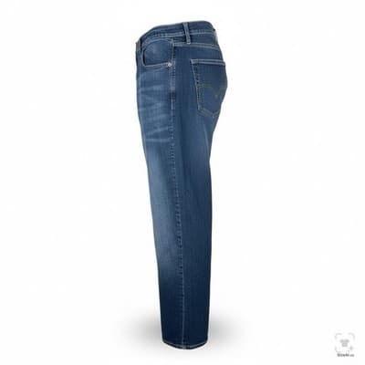 Levis 559 Jeans Mens 50x30 Blue Medium Wash Relaxed Straight Denim Zip Fly - Thumbnail 3