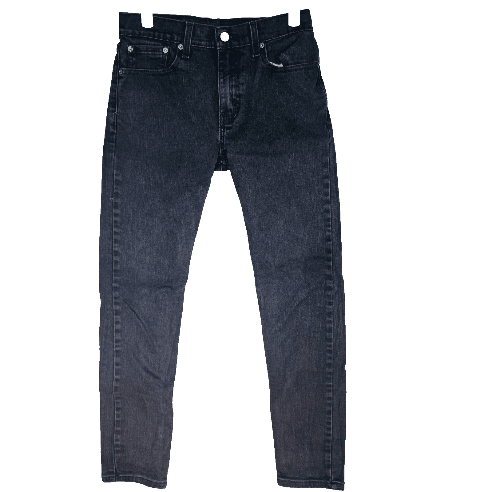 Levis 512 Jeans Mens 28x28 Black Dark Wash Slim Tapered Denim Stretch Fit - Image 1