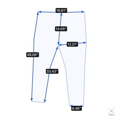 Levis 512 Jeans Mens 36x32 Blue Light Wash Slim Tapered Stretch Denim Zip Fly - Thumbnail 13