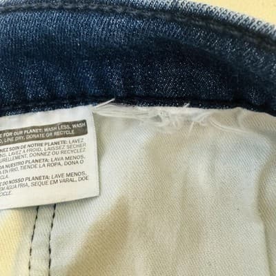 Levis 541 Jeans Mens 34x29 Blue Medium Wash Tapered Athletic Denim Zip Fly - Thumbnail 7