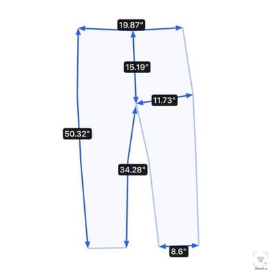 Levis 505 Jeans Mens 40x34 Blue Medium Wash Relaxed Straight Denim Zip Fly - Thumbnail 11