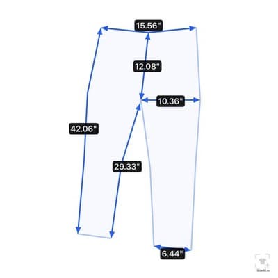 Levis 511 Jeans Mens 32x30 Blue Light Wash Slim Tapered Stretch Denim Zip Fly - Thumbnail 13