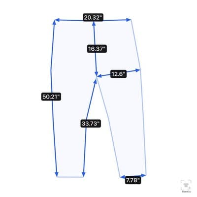 Levis 505 Jeans Mens 40x34 Blue Light Wash Straight Denim Zip Fly Regular Fit - Thumbnail 11