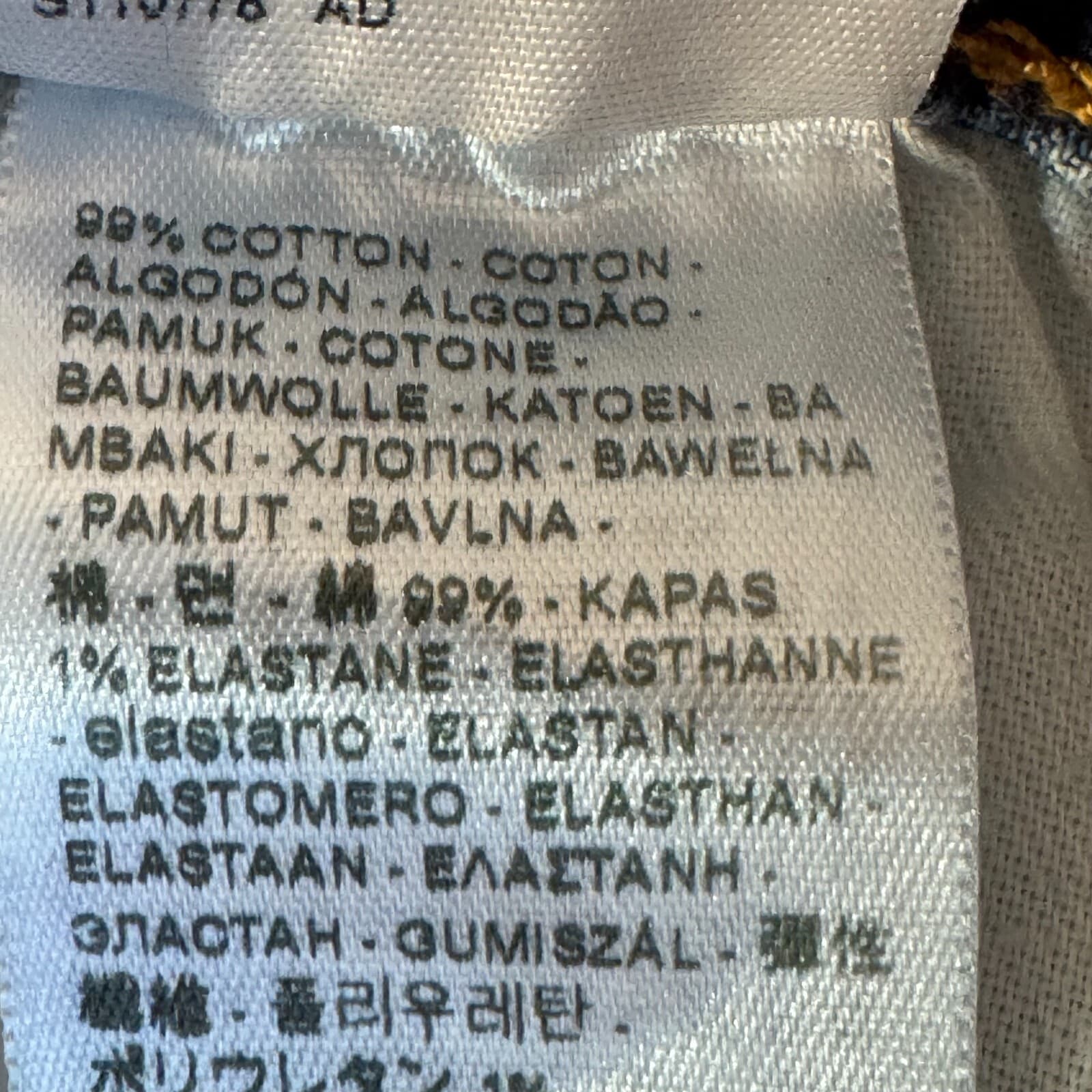 Levi’s 505 Men’s Jeans 36 x 34 Blue Denim Stretch Mid-Rise Straight - Thumbnail 13