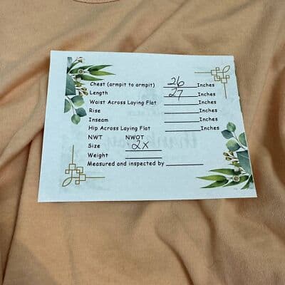 Roaman’s Women’s Blouse 2X Peach Pink Knit Pullover Short Sleeve Tunic Plus Size - Thumbnail 5