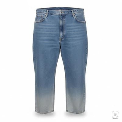 Levis 560 Jeans Mens 56x30 Blue Light Wash Relaxed Tapered Denim Zip Fly - Image 1